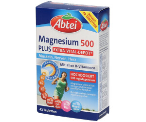 Abtei Magnesium 500 Plus Depot Tabletten