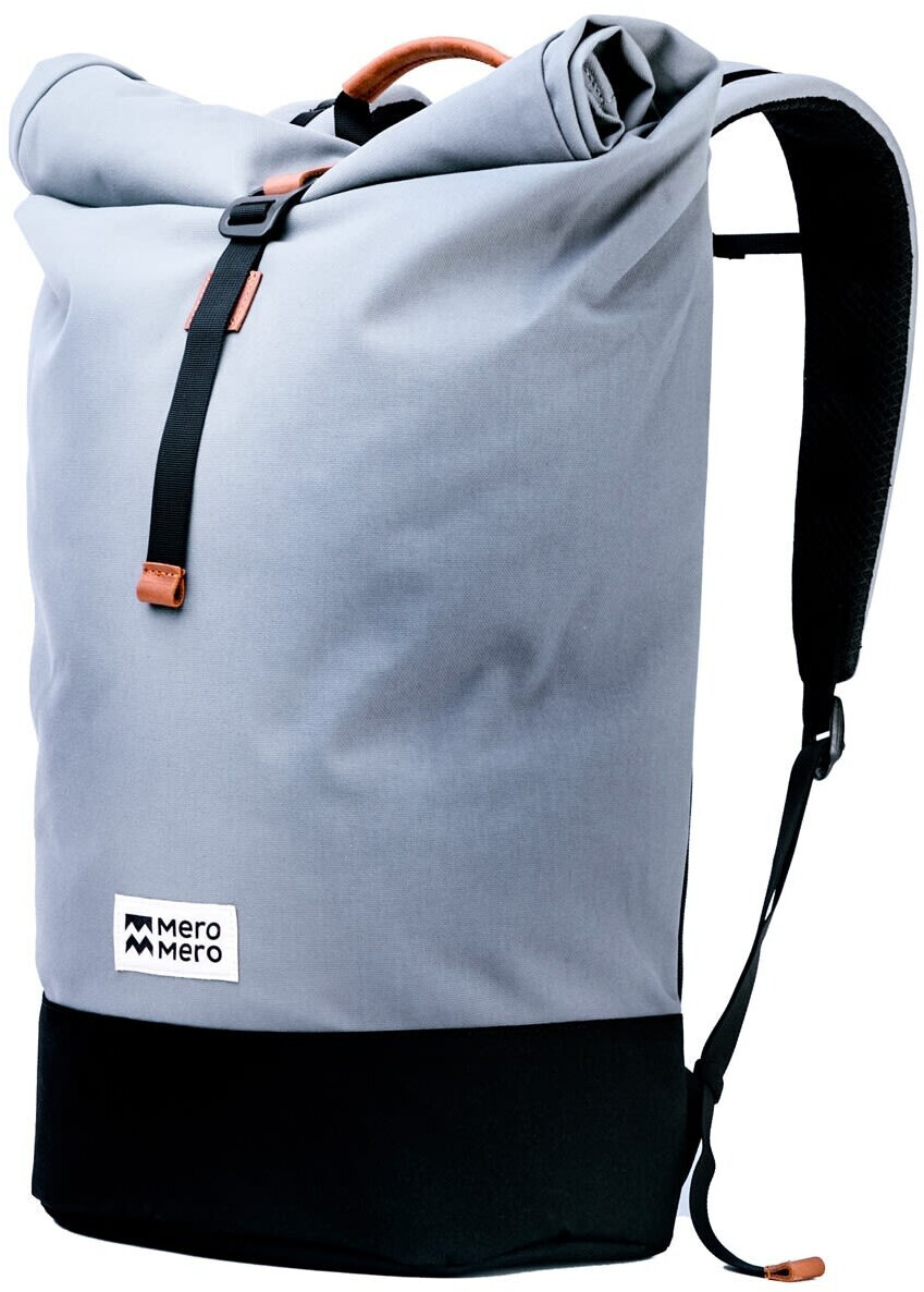MeroMero Squamish Bag 20-40 Daypack stone grey brown leather