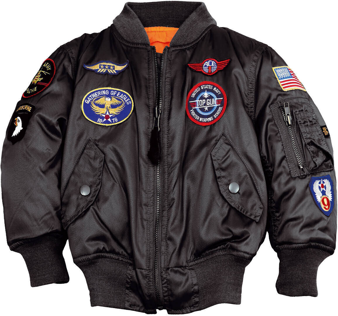 Alpha Industries MA-1 Patch Youth (103712) black