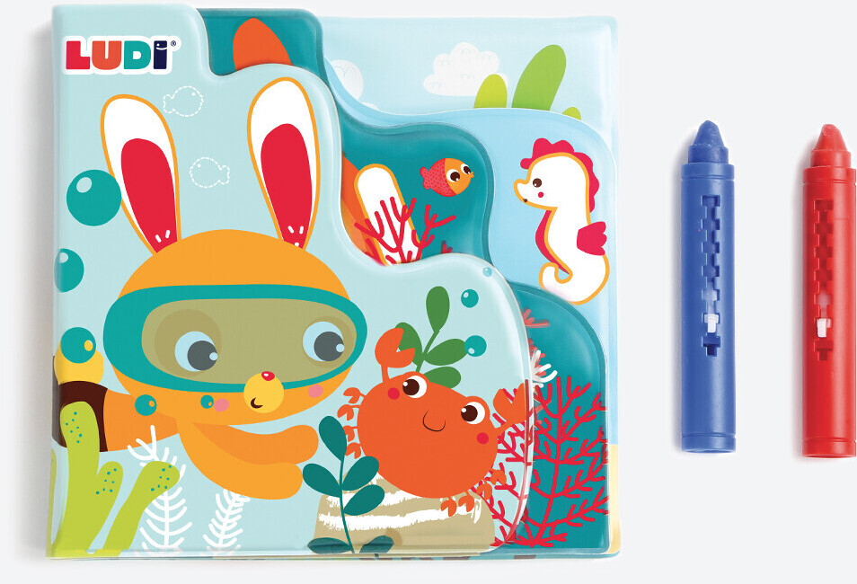 Ludi Livre de bain et coloriage