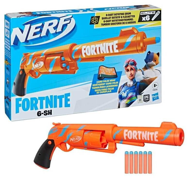 Escopeta nerf fortnite clearance