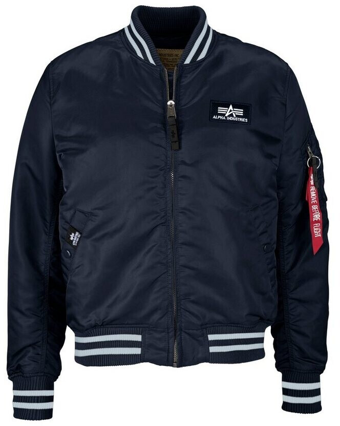 Alpha Industries College Jacket 118112 blue ab 84 96 Preisvergleich bei idealo