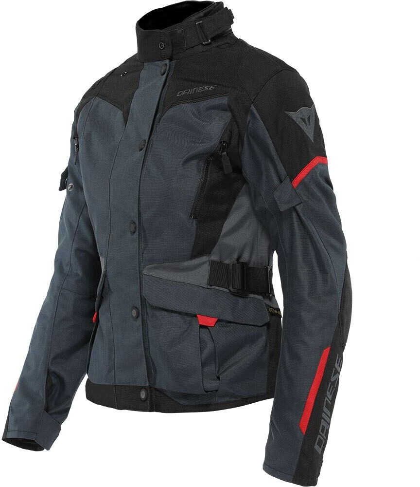 Dainese Blouson Tempest 3 D-Dry Lady noir/noir/rouge