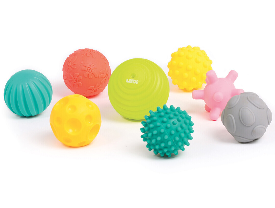 Ludi Assortiment de 8 balles