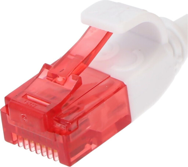 Goobay CAT 6 Slim-Patchkabel U/UTP Weiß 0,15m (71549), Bild 5