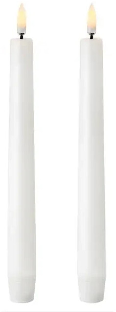 Uyuni Taper LED Candle 20,5cm Twin Pack nordic white - La solution parfaite pour vos besoins quotidiens