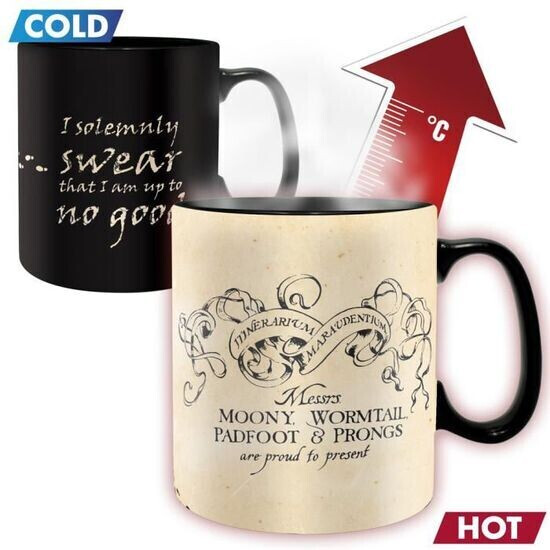 Tall Mug Expecto Patronum Heat Change - Boutique Harry Potter