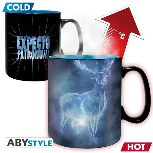 HARRY POTTER - Mirror mug & plate set - Patronus* - Abysse Corp