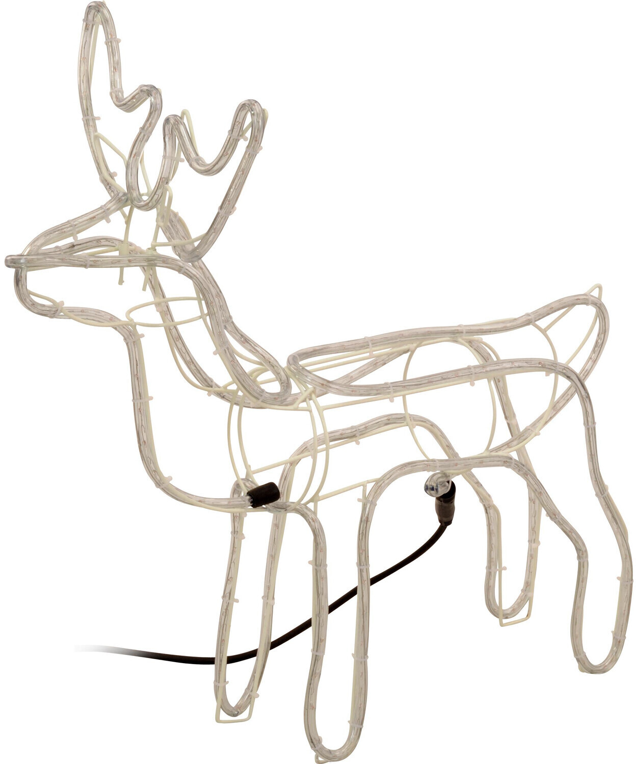 ECD Germany LED reindeer 216 LED bulbs 68x61cm