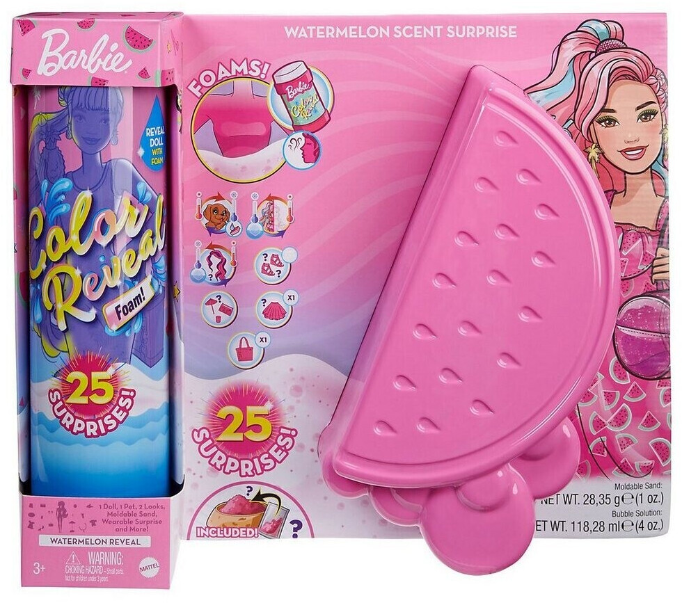 Barbie Color Reveal Foam Watermelon (GTN19)
