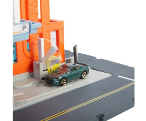 almacena hasta 16 vehículos die-cast Mattel HBL60 Matchbox Garaje para coches de juguete con sonidos 