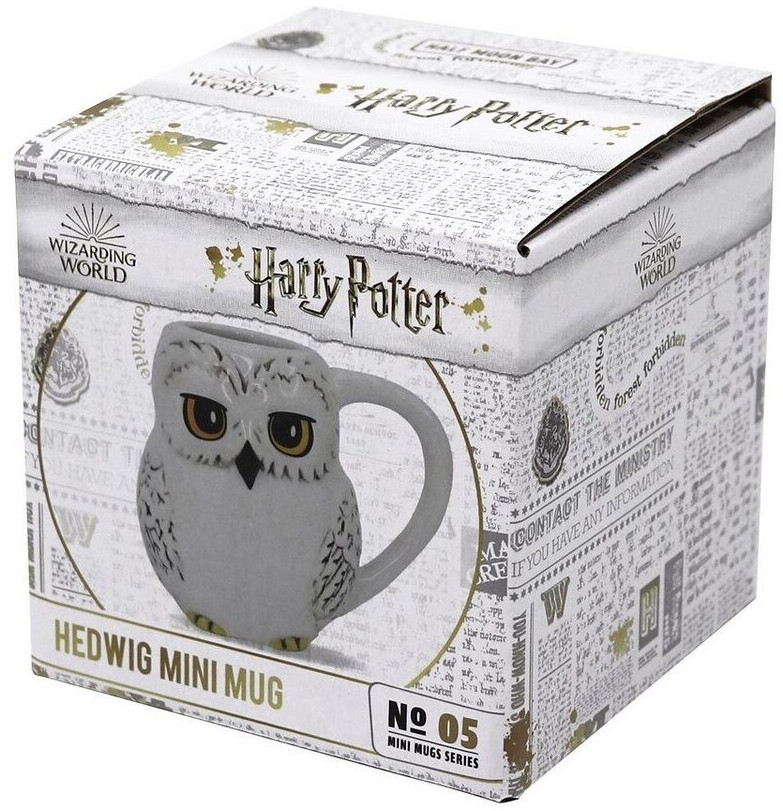 Photos - Mug / Cup Half Moon Bay Half Moon Bay Harry Potter Hedwig Mini mug