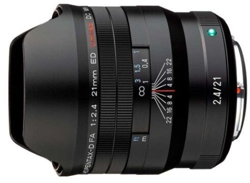 Pentax HD-FA 21mm f2.4 ED Limited DC WR noir