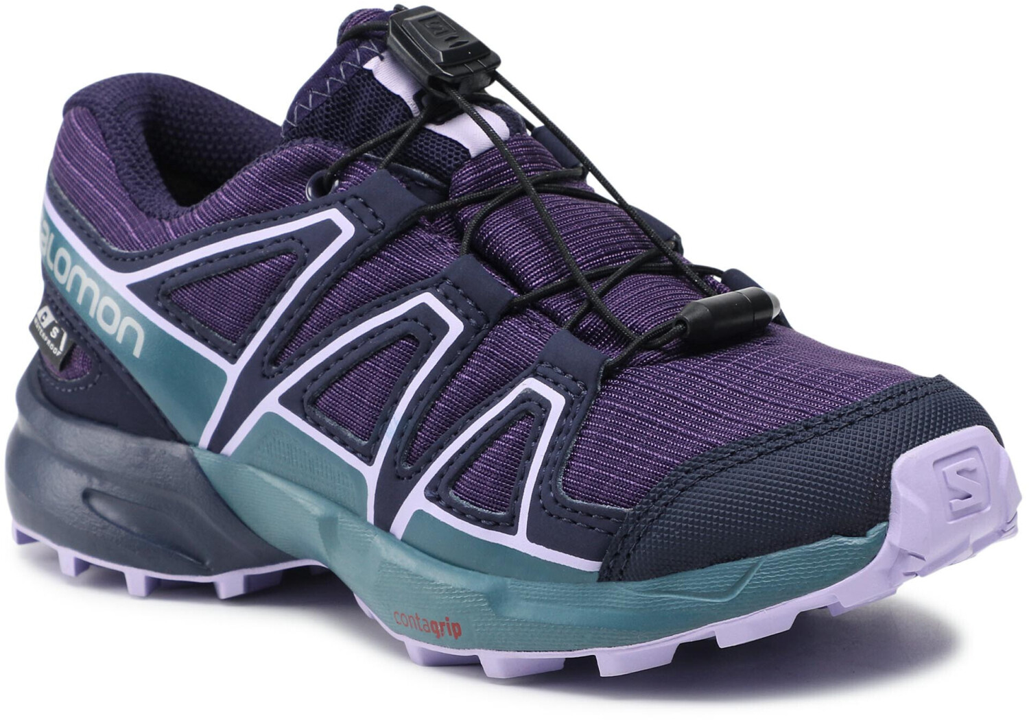 Salomon Speedcross CSWP J grape mallard blue lavender ab 59 50 Preisvergleich bei idealo