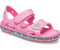 Crocs Kids FunLab Sandal Rainbow Pink Lemonade