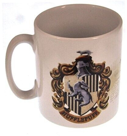 Pyramid Harry Potter Mug - Hufflepuff Crest