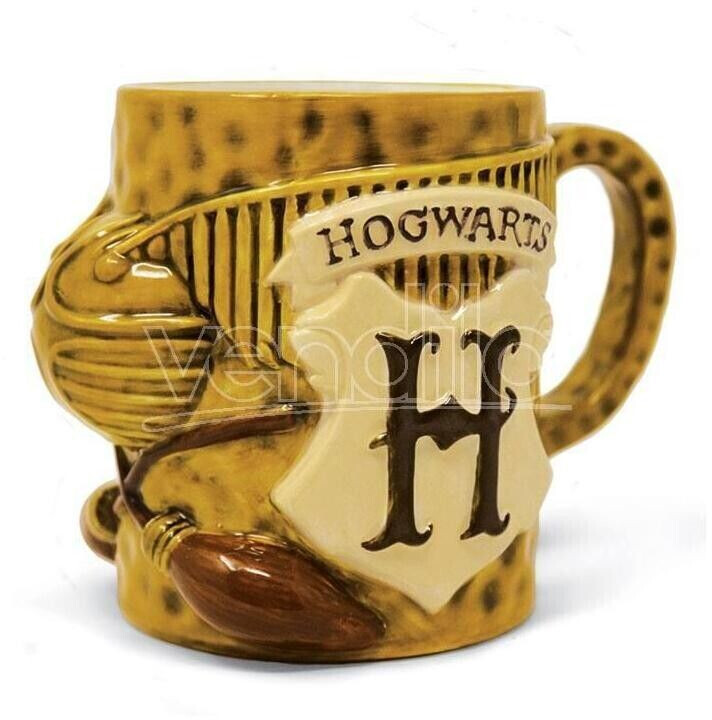 Pyramid International Harry Potter 3D Hogwarts Crest Ceramic Cauldron Mug  in Presentation Box - Official Merchandise