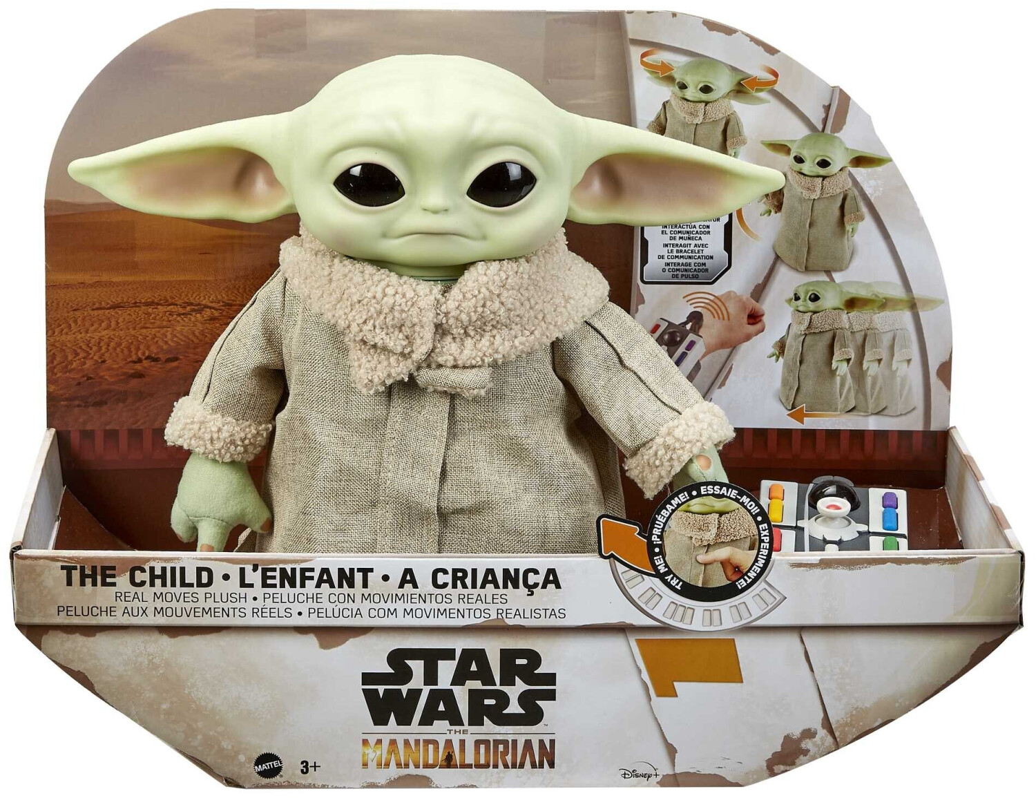 Mattel The Mandalorian The Child Baby Yoda Funktionsplüsch (GWD87