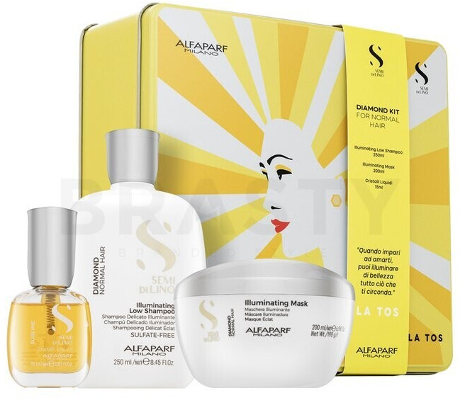 Alfaparf Milano Semi Di Lino Diamond Illuminating Set (3 pcs)
