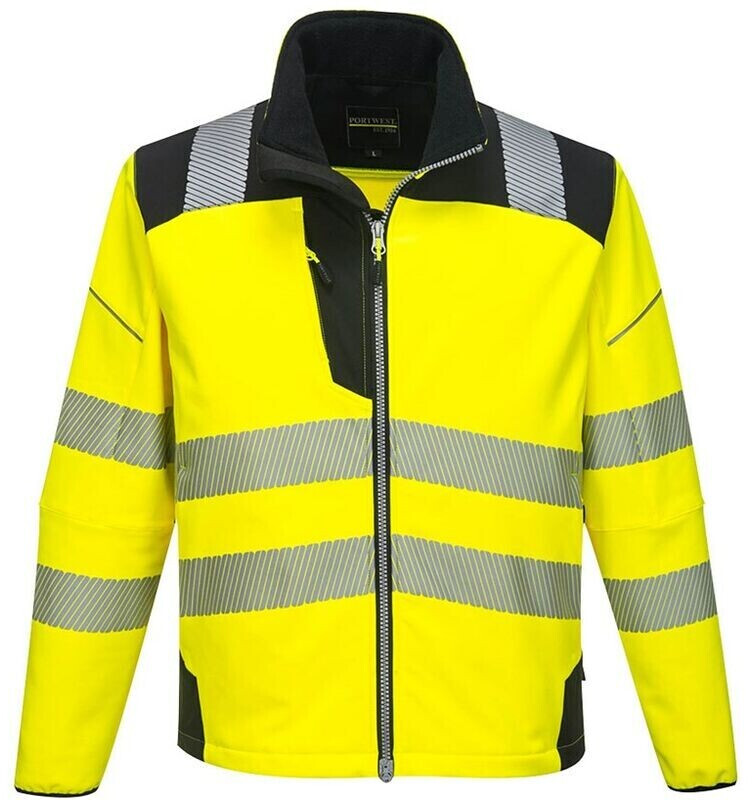 Hi vis softshell jacket top