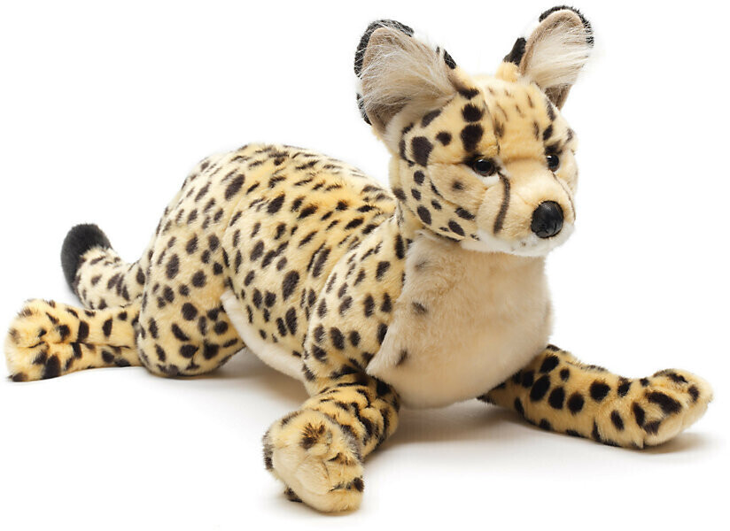 UNI-TOYS Savannah Cat 60cm brown/black
