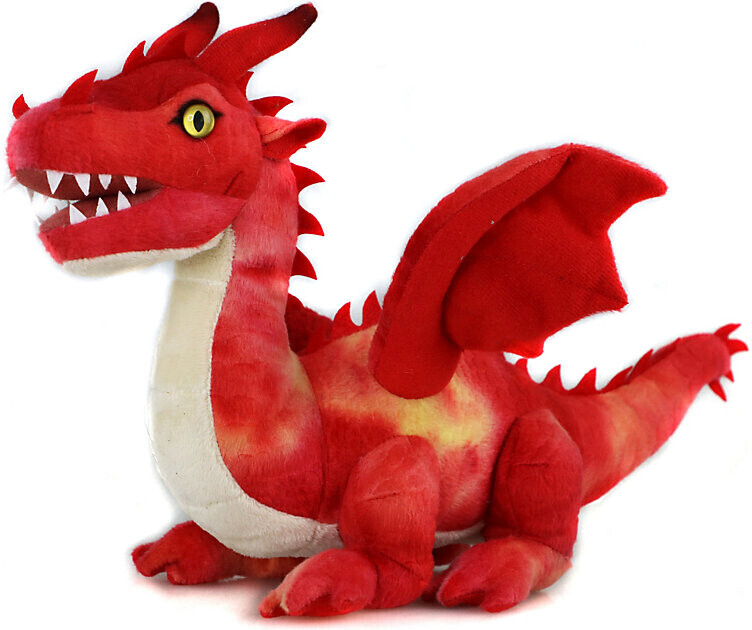 UNI-TOYS Dragon 40cm red