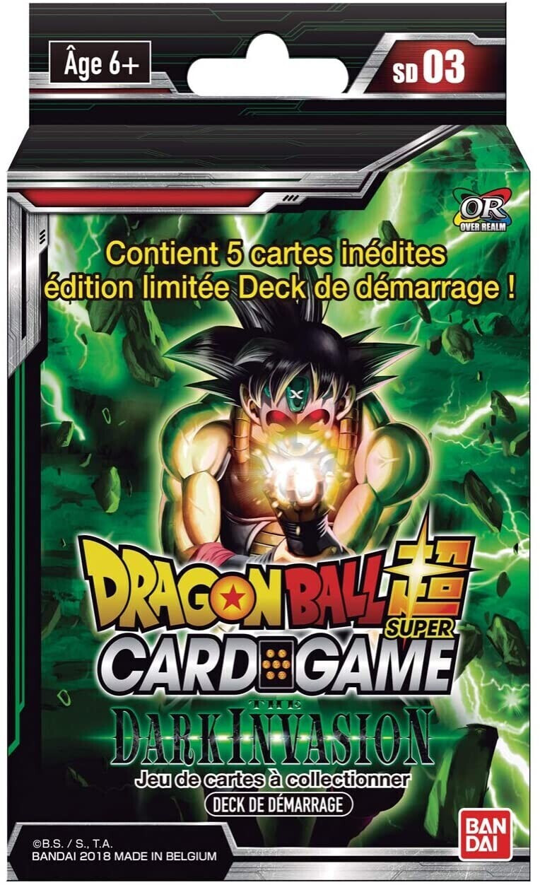Jeu de cartes Bandai-Dragon Ball Z Super Starter 6 - Carte à collectionner