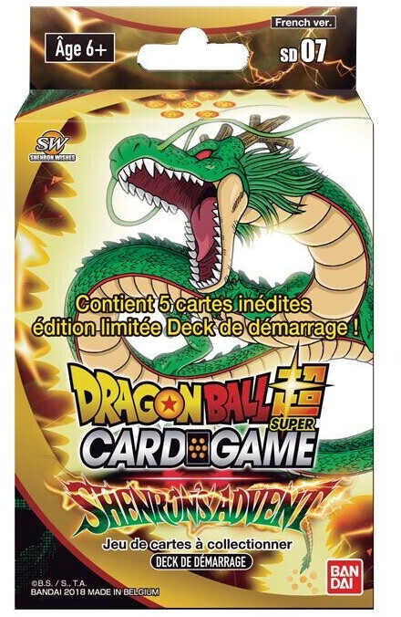 Bandai DBS Deck de démarrage « Shenrons Advent » SD07 (français )