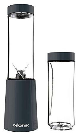 Detoximix Mini blender avec 2 bouteilles gris