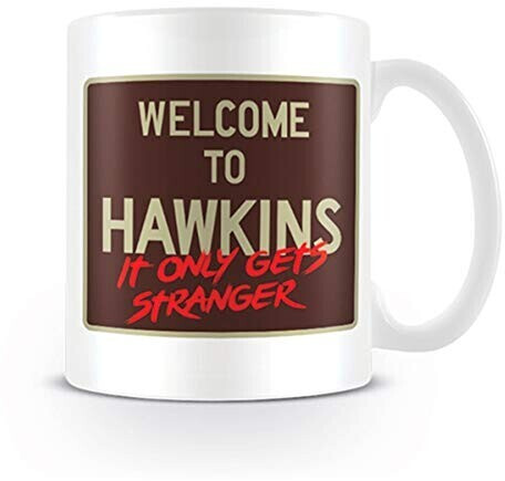 Pyramid Pyramid Bienvenue à Hawkins Mug Stranger Things One Size White
