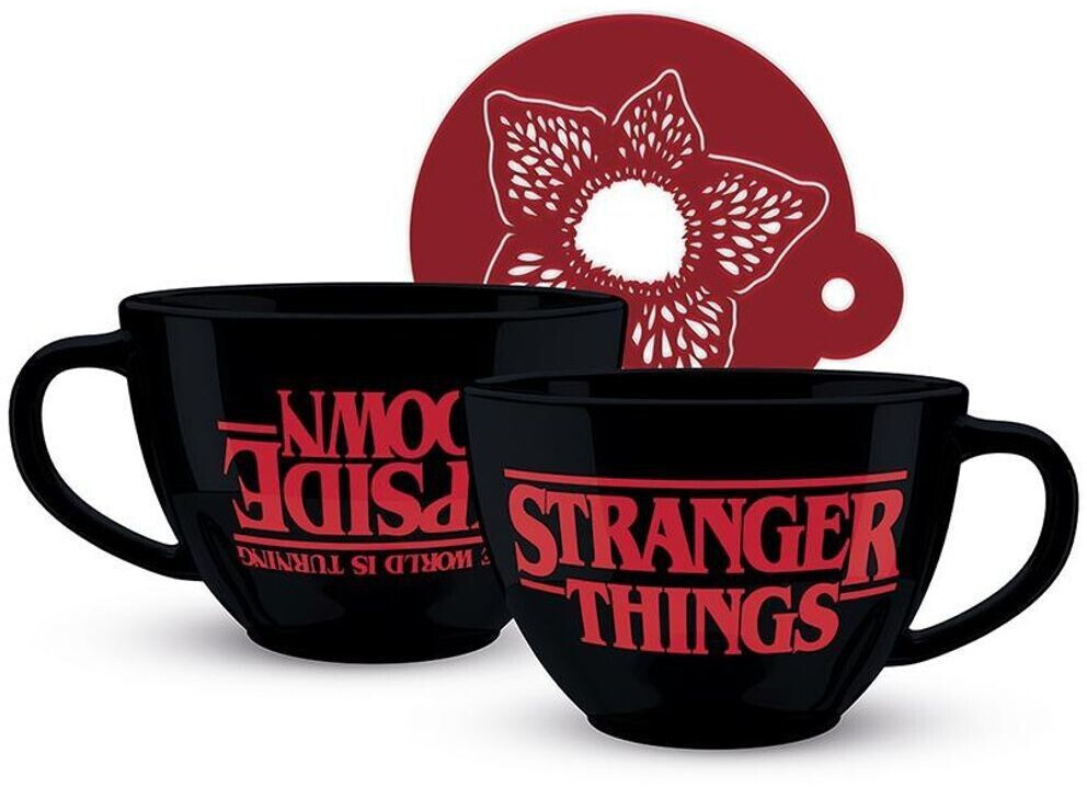 Pyramid Stranger Things officiel à l'envers - Grand Mug Cappuccino