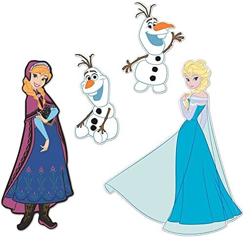 RoomMates Stickers en 3D la Reine des neiges
