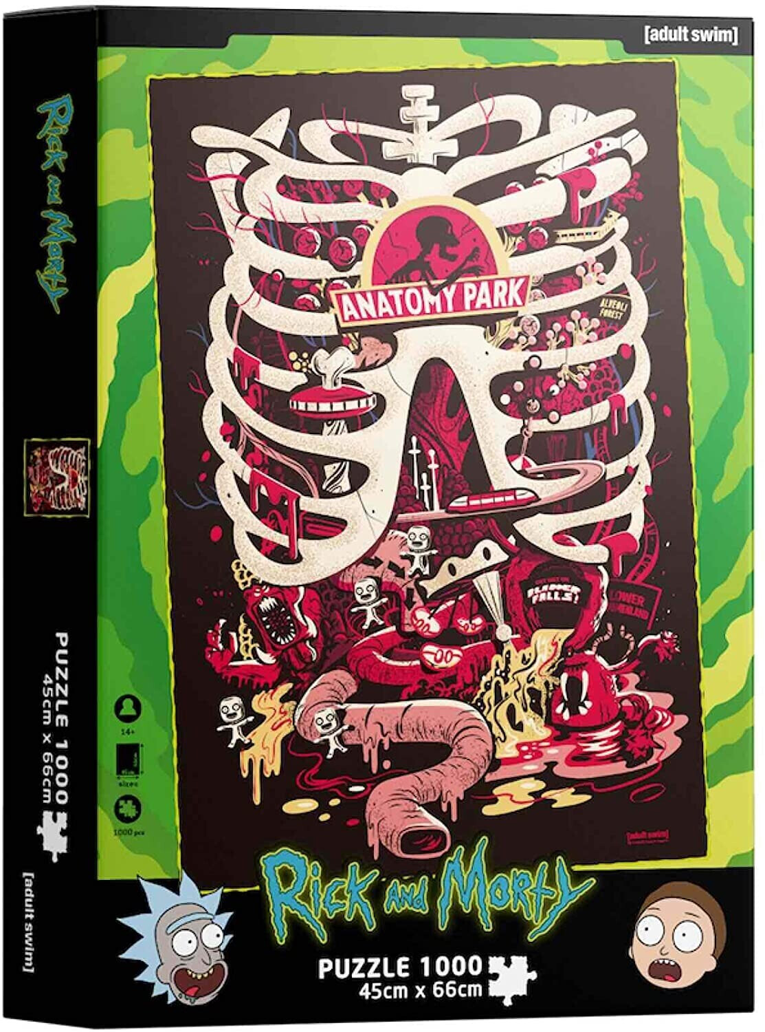 SD Toys Rick & Morty Anatomy park (1000 pièces)