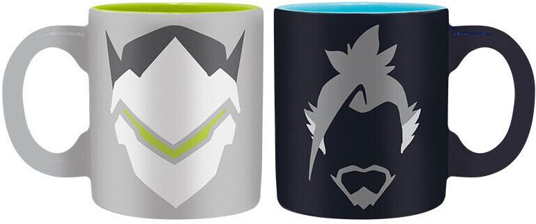 Abystyle Set 2 mugs à espresso Overwatch - Hanzo & Genji