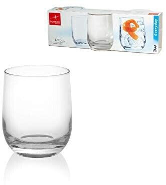 Bormioli Rocco Loto water glasses 3 pieces