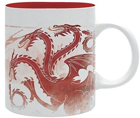 Abystyle Mug - Game Of Thrones - Dragon Rouge
