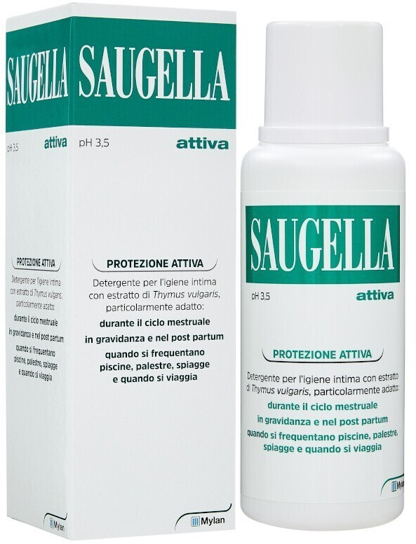 Saugella Attiva Intimate Soap pH 3,5