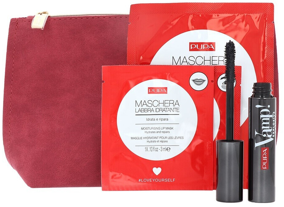Pupa Vamp! Mascara Explosive Lashes & Face Masks #Loveyourself Set (5pcs.)