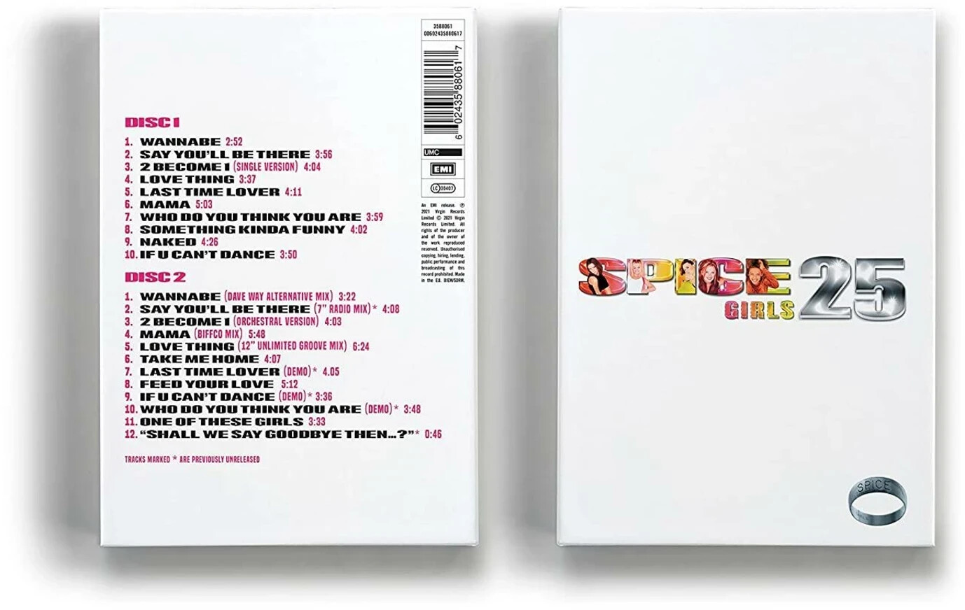 Buy Spice Girls Spice 25th Anniversary Limited Cd From £799 Today Best Deals On 