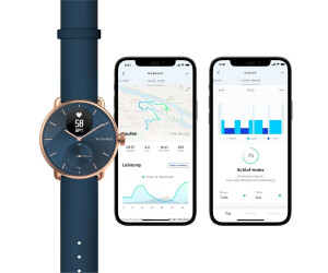 Buy Withings ScanWatch 38mm Rose Gold Blue from 279.95 Today