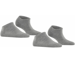 light grey mel. 3390 grau 39-42 2er Pack ESPRIT Damen Dot 2-Pack Socken