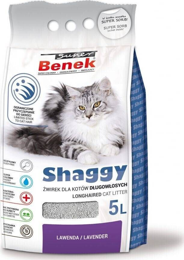 Benek Cat Litter Super Shaggy 5L