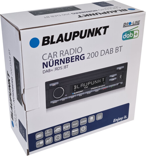Blaupunkt Palma 200 DAB BT Doppel-DIN MP3 Autoradio mit DAB