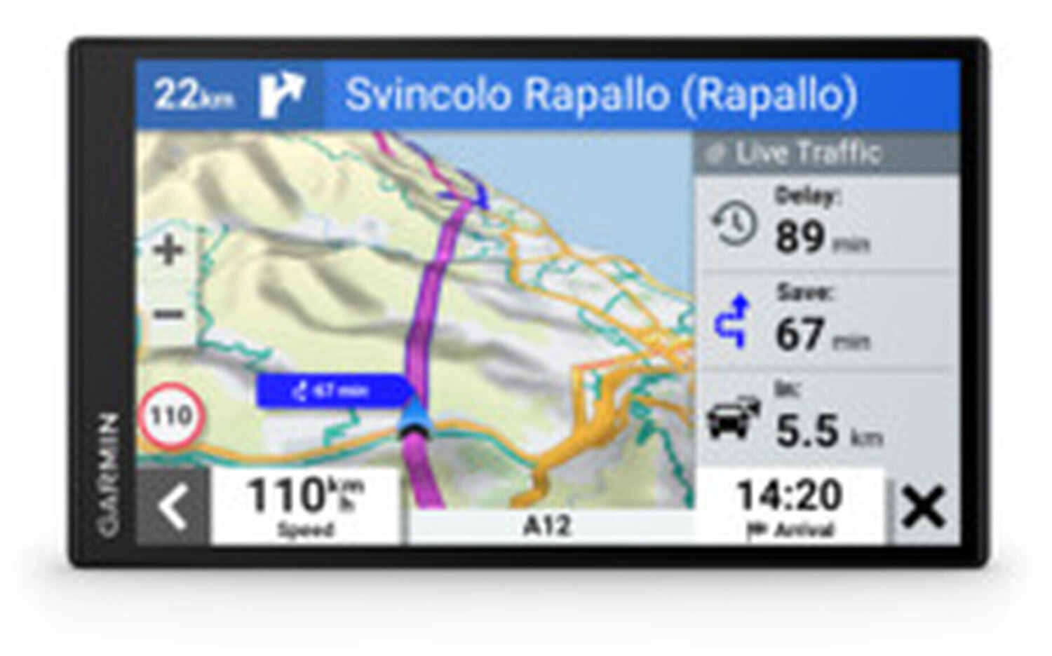 Navigateur GPS pour automobile Garmin Drive 5 MT-S - GARMIN - Europe -  Grand écran tactile 5 pouces - Cdiscount Auto