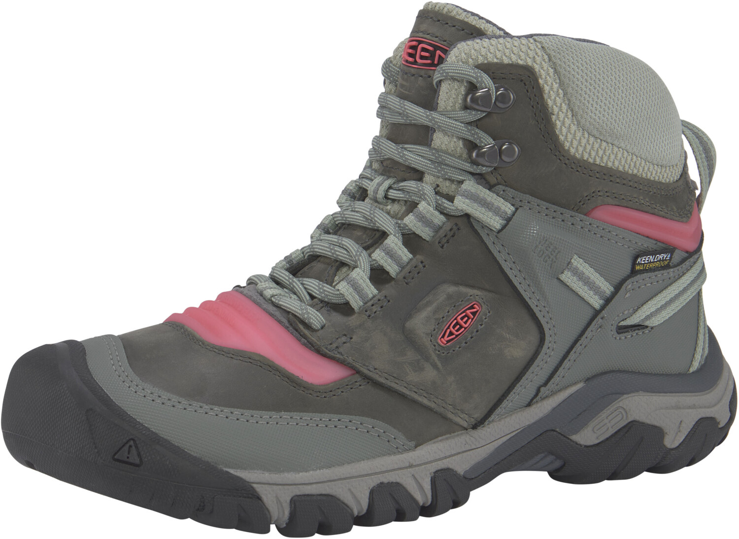Keen Women's Ridge Flex Mid Hiking Boots castor grey/durberry