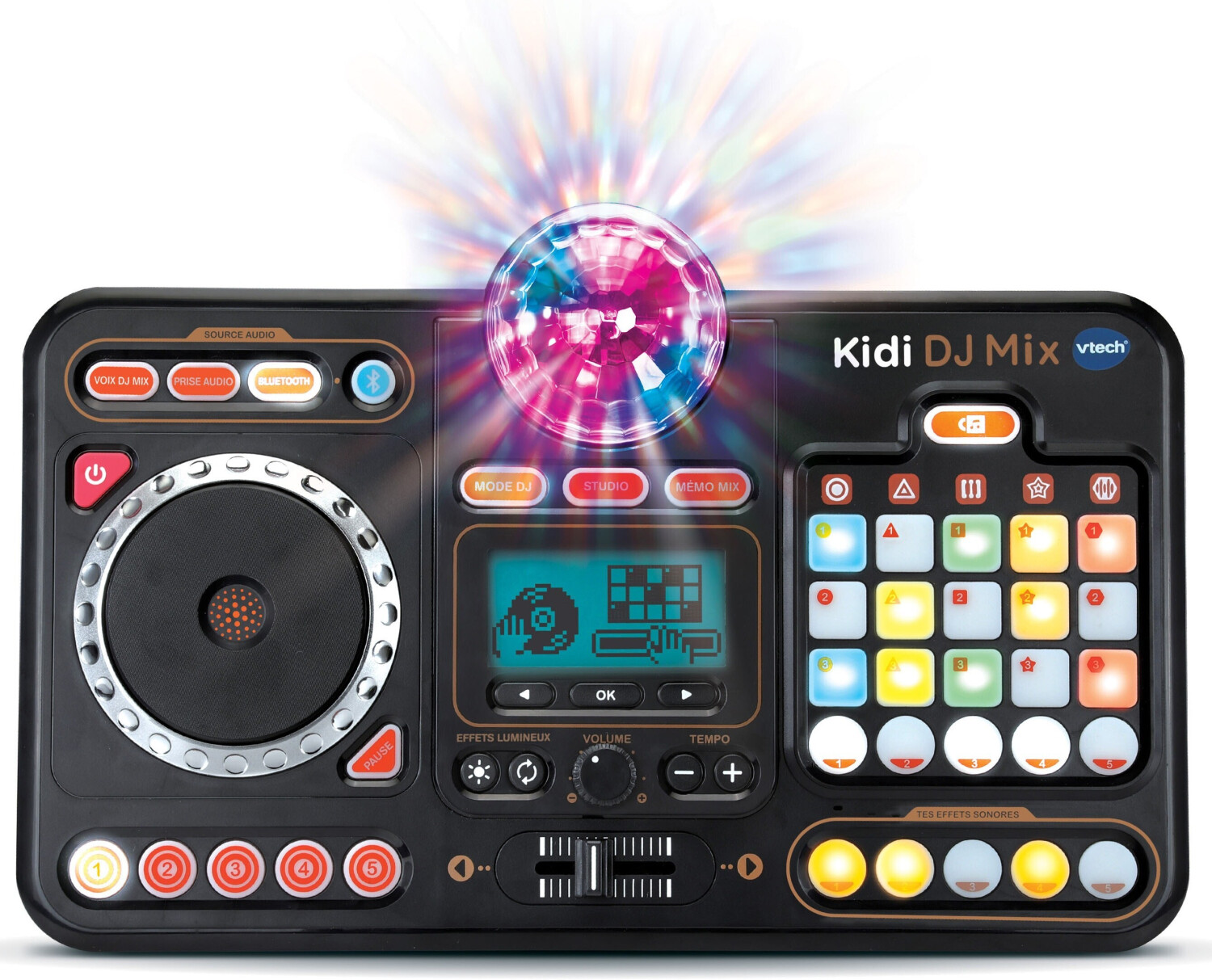 VTech Kidi DJ Mix (Black), Toy DJ Mixer for Kids India