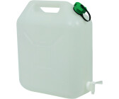 Hahn 2 Stück 20 Liter Kanister grün Camping Plastekanister Kunststoffkanister 