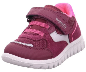 Pink 1-006194-5000 Superfit Kinder Halbschuh/Sneaker Sport  7 Mini ROT/ROSA 