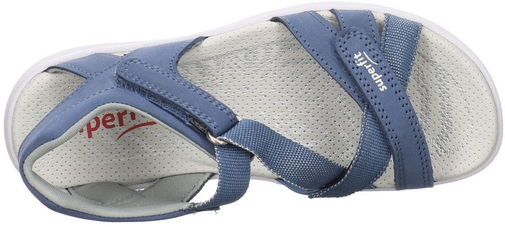 Superfit Rainbow Sandali Con Cinturino Per Bambine – Pelle Scamosciata, Tacco Piatto, Vestibilità Comoda