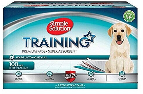 Simple Solution Training Pads 55x56cm 100 Pads